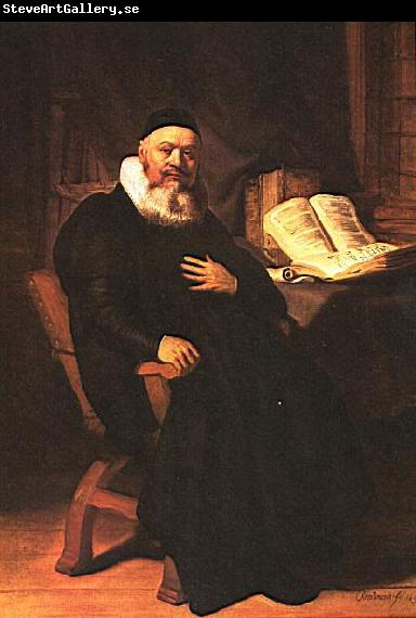 REMBRANDT Harmenszoon van Rijn Portrait of Johannes Elison.